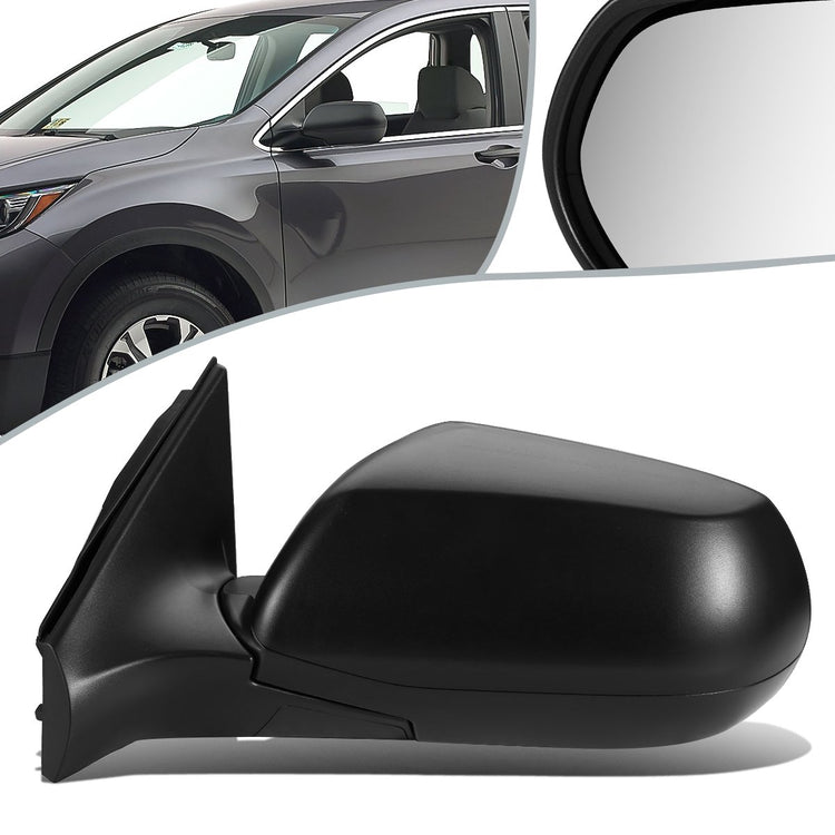 RETROVISOR MIRROR - OEM - 17-20 HONDA CR-V - POWERED - FOLDING - TEXTURED - BLACK - LEFT