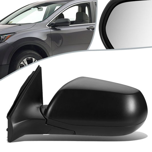 RETROVISOR MIRROR - OEM - 17-20 HONDA CR-V - POWERED - FOLDING - TEXTURED - BLACK - LEFT