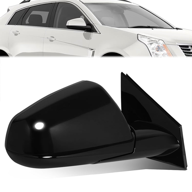 RETROVISOR MIRROR - OE STYLE - CADILLAC SRX 2010-2016 - WITH POWER WITH HEATED GLASS - PASSENGER RIGHT SIDE - BLACK