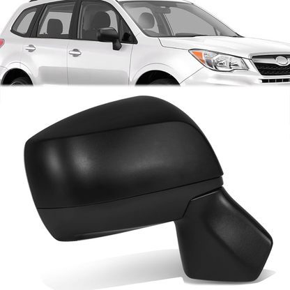 RETROVISOR MIRROR - OE STYLE - SUBARU FORESTER 14 - WITH POWER - PASSENGER SIDE - PAINT TO MATCH - BLACK