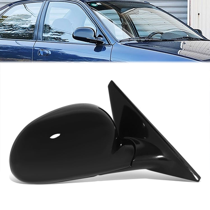 RETROVISOR MIRROR - OE STYLE - HONDA CIVIC 92-95 - WITH POWER - PASSENGER SIDE - PAINT TO MATCH - BLACK
