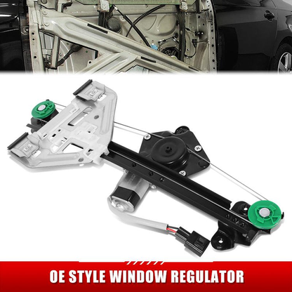 REGULADOR DE VENTANA WINDOW MOTORS & REGULATORS - CADILLAC CTS 2003-2007 - METALLIC - BARE STEEL / PLASTIC