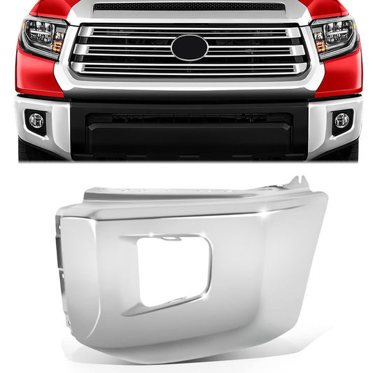 DEFENSA 14-21 TOYOTA TUNDRA ,CHROME,LEFT, WITHOUT SENSOR HOLE - LEFT - CHROME