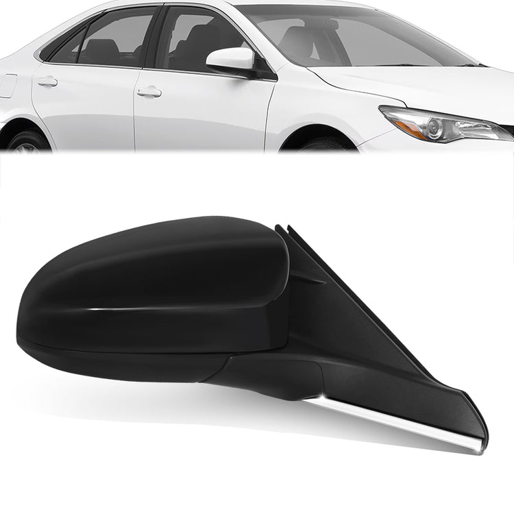 RETROVISOR MIRROR - OE STYLE - TOYOTA CAMRY 15 - WITH POWER WITH HEATED GLASS WITH BLIND SPOT - PASSENGER SIDE - PAINT TO MATCH - BLACK