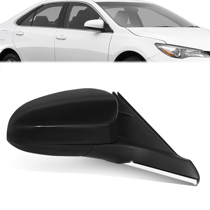 RETROVISOR MIRROR - OE STYLE - TOYOTA CAMRY 15 - WITH POWER WITH HEATED GLASS WITH BLIND SPOT - PASSENGER SIDE - PAINT TO MATCH - BLACK