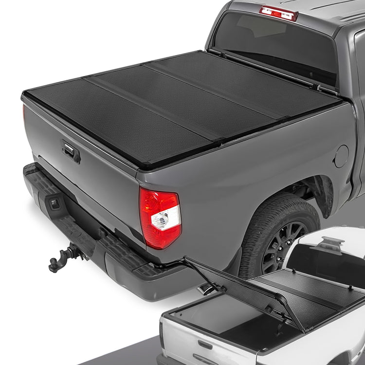 TAPADERA DE CAJUELA TONNEAU COVER - HARD TRI-FOLD - 22-PRESENT TOYOTA TUNDRA WITH 6-1/2' BED