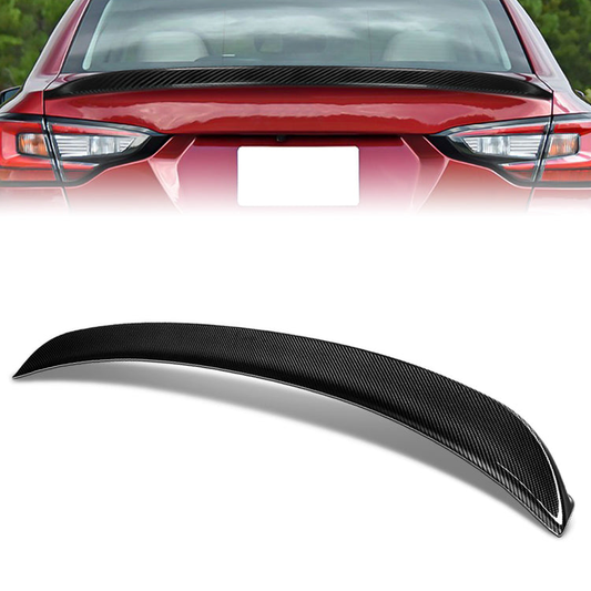SPOILER CAR TRUNK SPOILER - 15-20 SUBARU LEGACY - CARBON FIBER BLACK