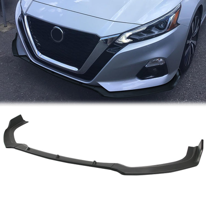 LIP FRONTAL 19-22 NISSAN ALTIMA SEDAN - REQUIRES DRILLING BUMPER FOR INSTALLATION - 3PC - MATTE BLACK