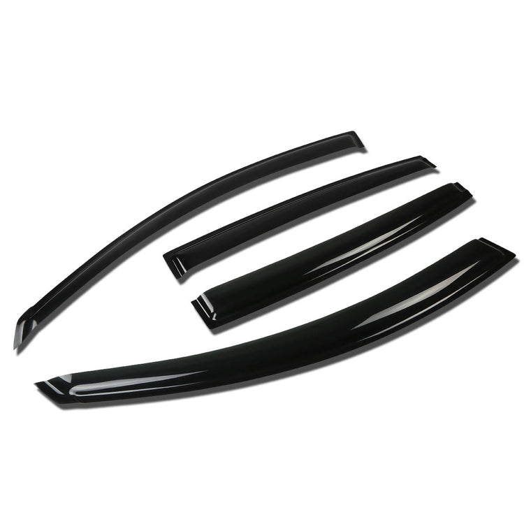 PROTECTOR DE VENTANA WINDOW VISORS - 07-12 NISSAN ATLIMA 4-DR - 4PCS - DARK SMOKE