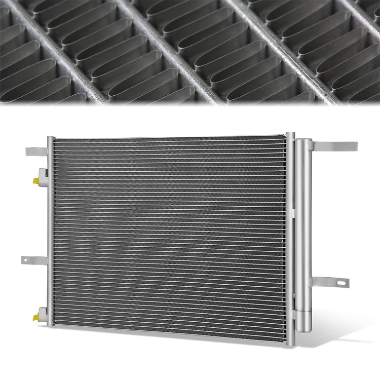 CONDENSADOR FORD FUSION 2013-2020 / LINCOLN MKZ 2013-2016 - FOR 2.5L MODEL - ALUMINUM - SILVER