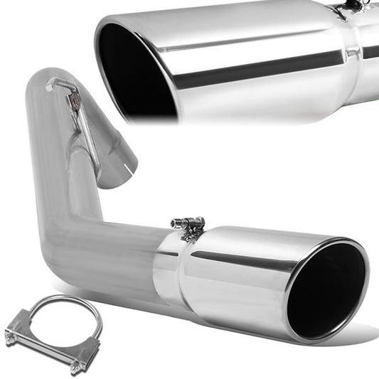 TUBERIA CATBACK FILTER BACK EXHAUST - 13-18 RAM 2500, 3500 6.7 TURBO DIESEL MODELS - DOES NOT FIT CREW CAB MODELS W/ SHORT BEDS - STAINLESS STEEL