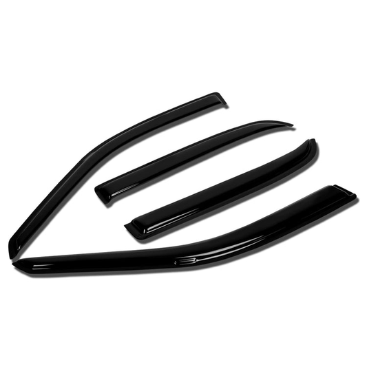 PROTECTOR DE VENTANA WINDOW VISORS - 02-11 FORD CROWN VICTORIA - FITS LONG WHEEL BASE MODELS ONLY - 4PCS - DARK SMOKE