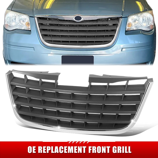 PARRILLA GRILLE - DG CRVN/VYGR&TOW&COUTY'08-'10/ GRILLE ASS'Y/ CHROME/BLACK/ (TOWN )//PARTS.NO,CH1200322//OEM NO,5113127AA