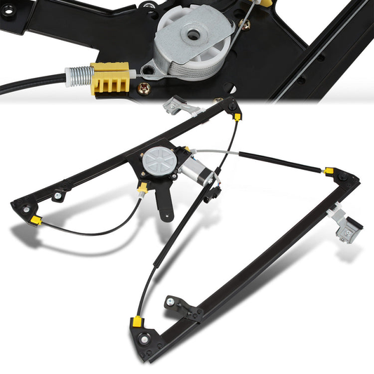 REGULADOR DE VENTANA WINDOW MOTORS & REGULATORS - METALLIC - 02-10 FORD EXPLORER/07-10 FORD EXPLORER SPORT TRAC/03-05 LINCOLN AVIATOR/02-10 MERCURY MOUNTAINEER - METALLIC - BARE STEEL/PLASTIC