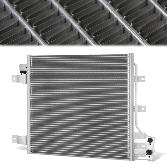 CONDENSADOR JEEP WRANGLER 2012-2017 / JEEP WRANGLER JK 2018 - ALUMINUM - SILVER
