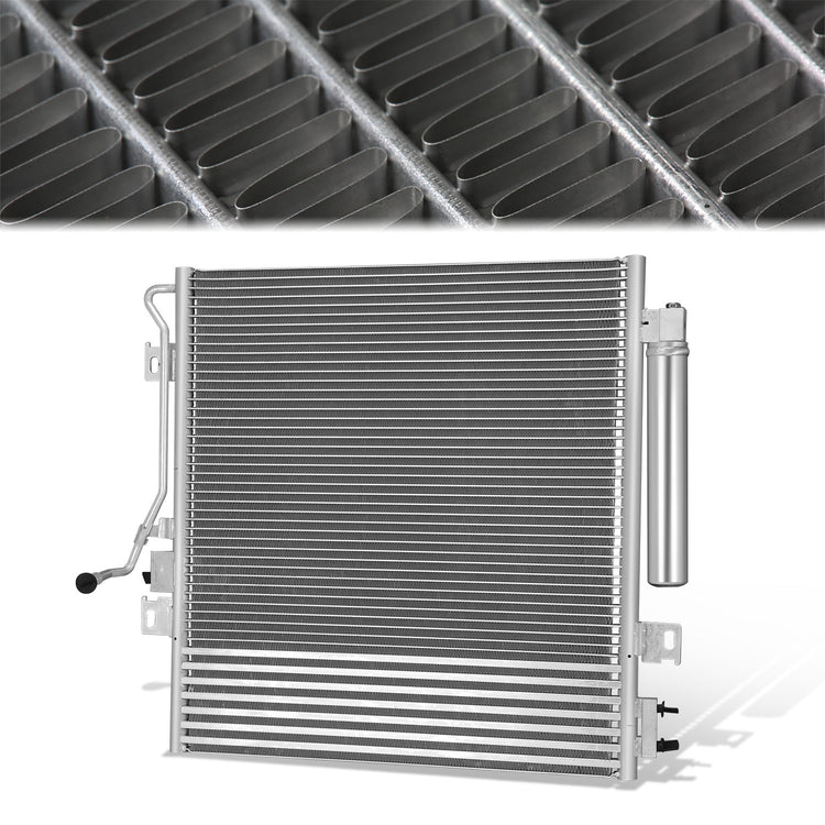 CONDENSADOR JEEP LIBERTY 2008-2012 - ALUMINUM - SILVER