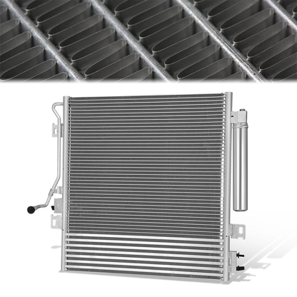 CONDENSADOR JEEP LIBERTY 2008-2012 - ALUMINUM - SILVER