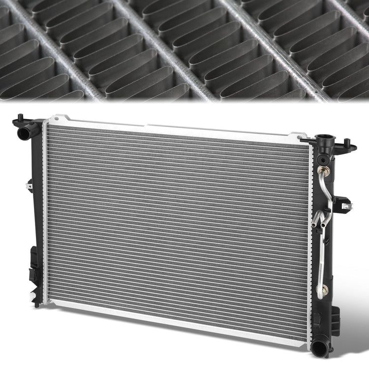 RADIADOR RADIATOR - OEM - 10-13 HYUNDAI GENESIS COUPE 3.8L / 11-14 HYUNDAI GENESIS - FITS 3.8L AUTOMATIC TRANSMISSION - DPI 13388