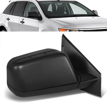 RETROVISOR MIRROR - OE STYLE - FORD EDGE 07 - WITH POWER WITH HEATED GLASS TEXTURED COVER - PASSENGER SIDE - PAINT TO MATCH - BLACK