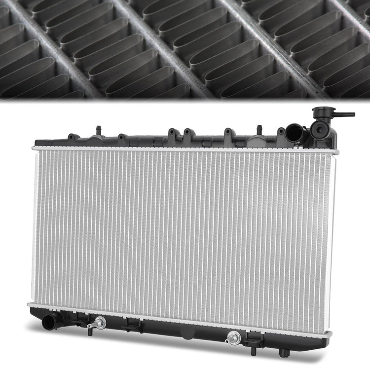 RADIADOR RADIATOR - OEM - 91-96 INFINITI G20 / 95-98 NISSAN 200SX - WITH 2.0L ENGINES - FITS MODELS WITH 13-3/8" CORE; W/ AUTOMATIC TRANS - DPI-1158