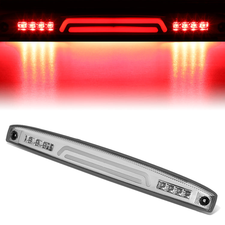 LUZ DE FRENO 03-06 DODGE RAM 2500, 3500 - FITS MODELS WITH OEM TAIL GATE LAMP - 3D - LED - CHROME