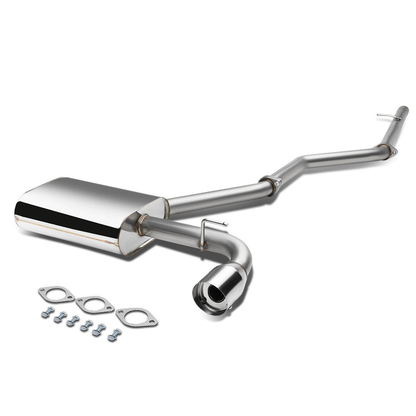 TUBERIA CATBACK CATBACK - 07-13 JEEP PATRIOT 2.4L - SINGLE TIP - STAINLESS STEEL
