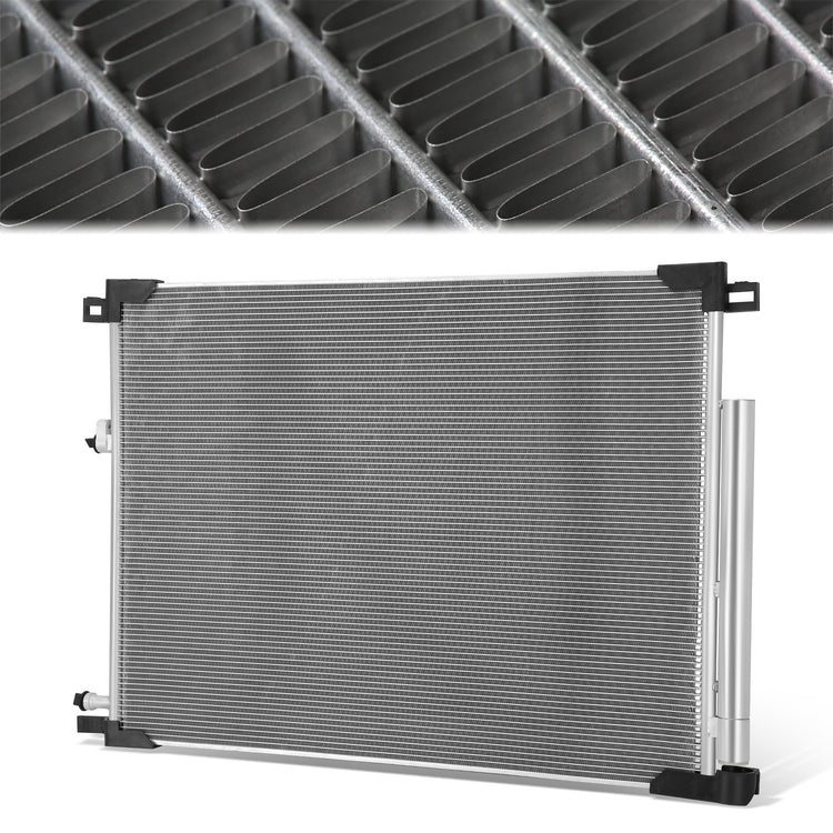 CONDENSADOR TOYOTA HIGHLANDER 2020-2022 - FOR 3.5L V6 MODEL - ALUMINUM - SILVER