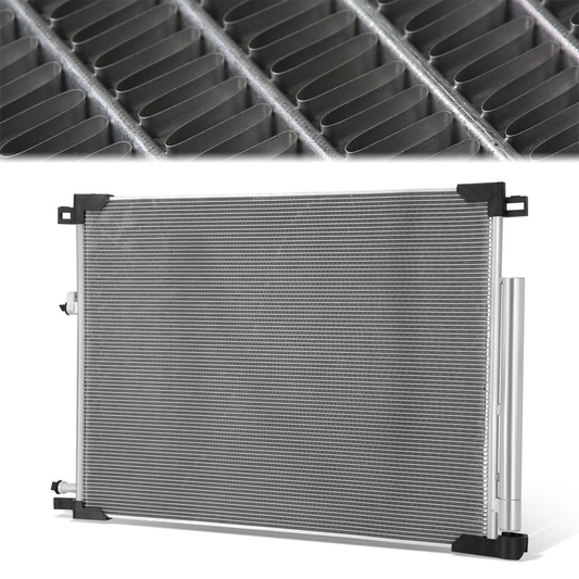 CONDENSADOR TOYOTA HIGHLANDER 2020-2022 - FOR 3.5L V6 MODEL - ALUMINUM - SILVER