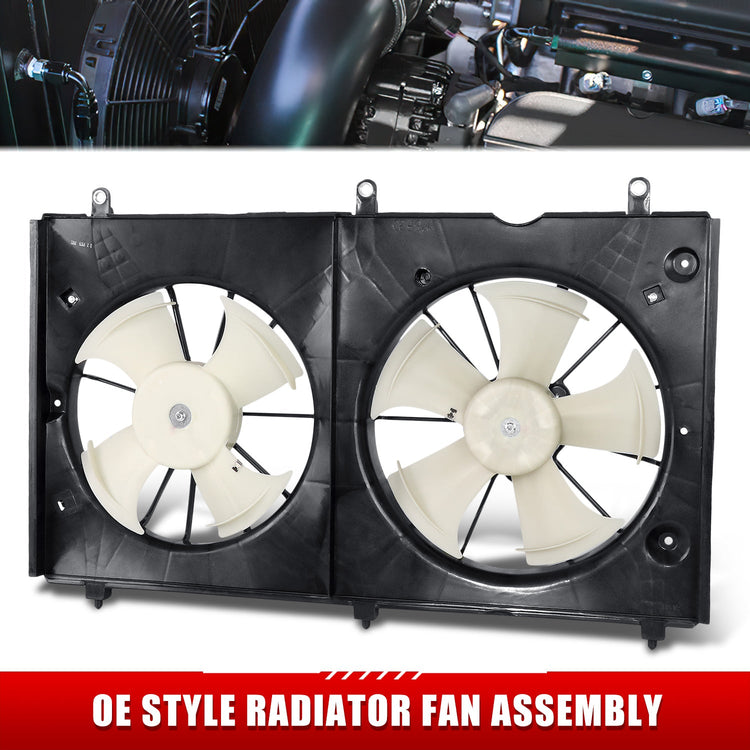 ABANICOS OE STYLE -HONDA ACCORD 2003-2007 - 2.4L WITH VALEO RADIATOR