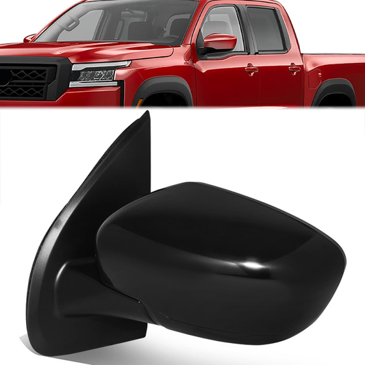 RETROVISOR MIRROR - OE STYLE - NISSAN FRONTIER 2022-2024 - WITH POWER WITH HEATED WITH BLIND SPOT - DRIVER LEFT SIDE - BLACK