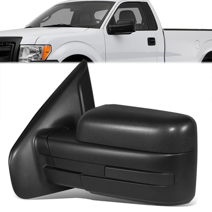 RETROVISOR MIRROR - OE STYLE - FORD F-150 09-10 - WITH POWER - PASSENGER SIDE - PAINT TO MATCH - BLACK