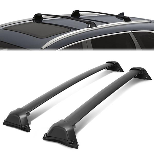 PORTAEQUIPAJE ROOF RACK CROSS BARS - 17-19 HONDA CR-V - FITS TOURING MODELS AND OTHERS WITH OEM ROOF RAILS ONLY - BLACK
