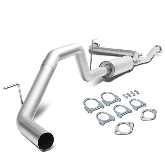 TUBERIA CATBACK CATBACK - 07-15 NISSAN TITAN - SINGLE TIP - STAINLESS STEEL
