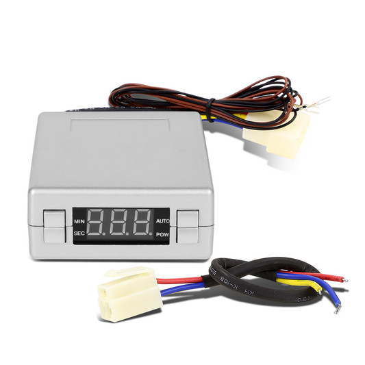 TURBO TIMER TURBO TIMER - BOX STYLE - SILVER - RM25-1