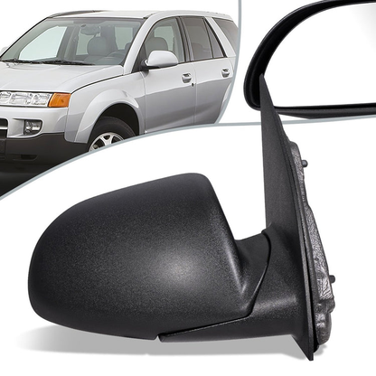 RETROVISOR MIRROR - OEM - 05-09 CHEVY EQUINOX/02-07 SATURN VUE-POWER ADJUST-MANUAL FOLDING-TEXTURED BLACK