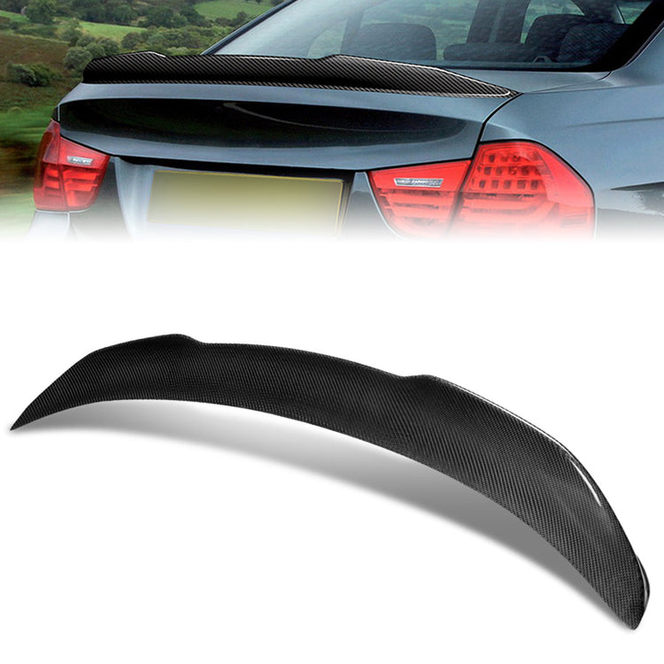 SPOILER CAR TRUNK SPOILER - 06-11 BMW 323I 4-DOOR SEDAN / 05-12 BMW 325I 4-DOOR SEDAN / 06 BMW 325XI 4-DOOR SEDAN / 07-12 BMW 328I 4-DOOR SEDAN / 07-08 BMW 328XI 4-DOOR SEDAN / 06 BMW 330I 4-DOOR SEDAN / 06 BMW 330XI 4-DOOR SEDAN / 07-08 BMW 335XI 4-DOOR