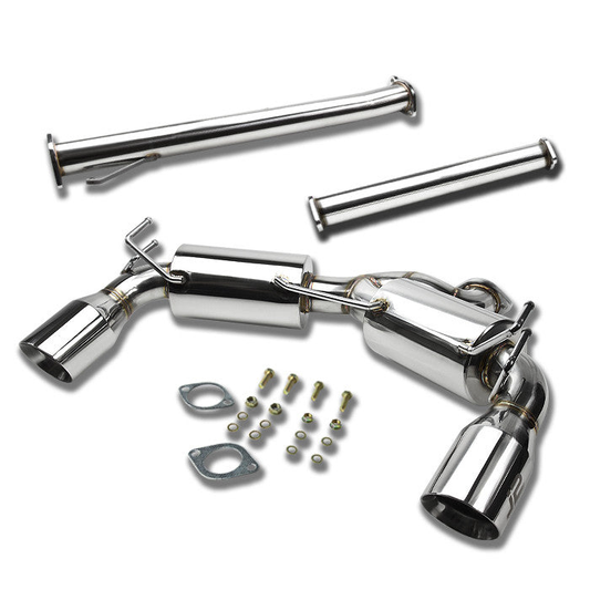 CATBACK CATBACK - STAINLESS STEEL - 08-15 MITSUBISHI LANCER - DUAL - 41LBS