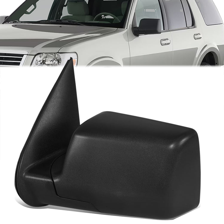 RETROVISOR MIRROR - OE STYLE - FORD EXPLORER 06-10 - WITH POWER - DRIVER SIDE - PAINT TO MATCH - BLACK