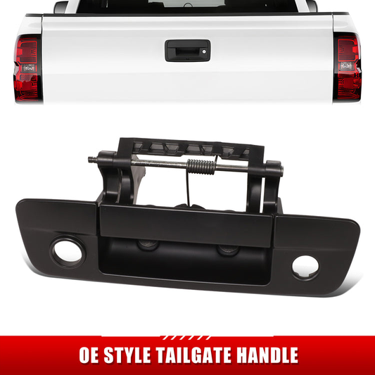 MANIJA DOOR HANDLE COVERS - 09-21 RAM 1500-3500 - ABS PLASTIC / STAINLESS STEEL - PRIMERED BLACK