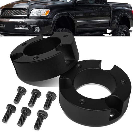 KIT ELEVACION 99-06 TOYOTA TUNDRA / 99-06 TOYOTA SEQUOIA - EXCLUDES TUNDRA ROCK WARRIOR MODEL OR TRD SUSPENSION - FRONT - 3" LIFT - STRUT TOP MOUNT SPACER