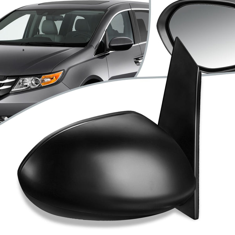 RETROVISOR MIRROR - OEM - 14-17 HONDA ODYSSEY - POWERED - TEXTURED - BLACK - RIGHT