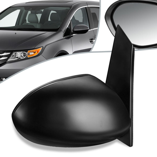RETROVISOR MIRROR - OEM - 14-17 HONDA ODYSSEY - POWERED - TEXTURED - BLACK - RIGHT