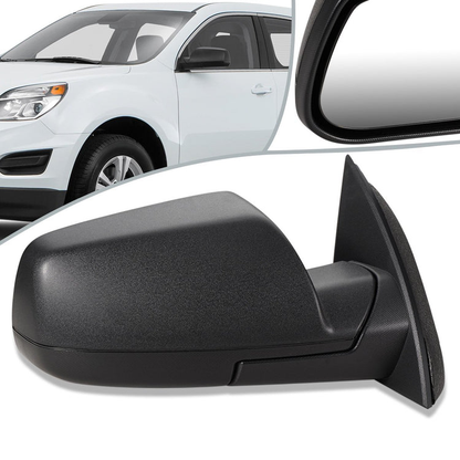 RETROVISOR MIRROR - OEM - 10-16 CHEVY EQUINOX - POWERED - FOLDING - TEXTURED - BLACK - RIGHT