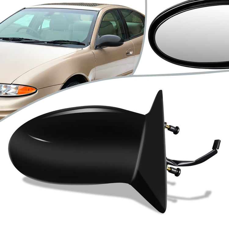 RETROVISOR MIRROR - OEM - 99-03 OLDSMOBILE ALERO - POWERED - PAINTABLE - BLACK - RIGHT