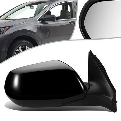 RETROVISOR MIRROR - OEM - 17-20 HONDA CR-V - POWERED - FOLDING - BLACK MATERIAL - RIGHT