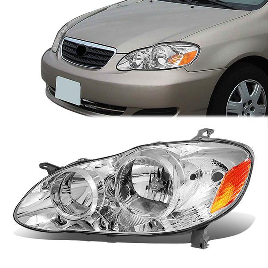 FAROS OE STYLE - 03-08 TOYOTA COROLLA - USES 9005/9006 BULBS - LEFT