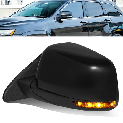 RETROVISOR MIRROR - JEEP GRAND CHEROKEE 2012-2017 - WITH POWER - WITH HEATED GLASS - WITH BLIND SPOT - FOR SRT - OE STYLE - DRIVER LEFT SIDE