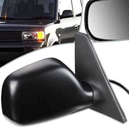 RETROVISOR MIRROR - OEM - 04-06 SCION XB - POWERED - PAINTABLE - BLACK - RIGHT