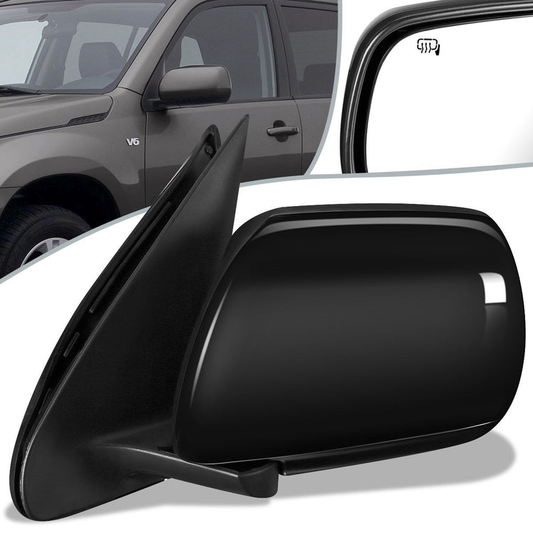 RETROVISOR MIRROR - OEM - 06-13 SUZUKI GRAND VITARA - POWERED - HEATED - PAINTABLE - BLACK - LEFT
