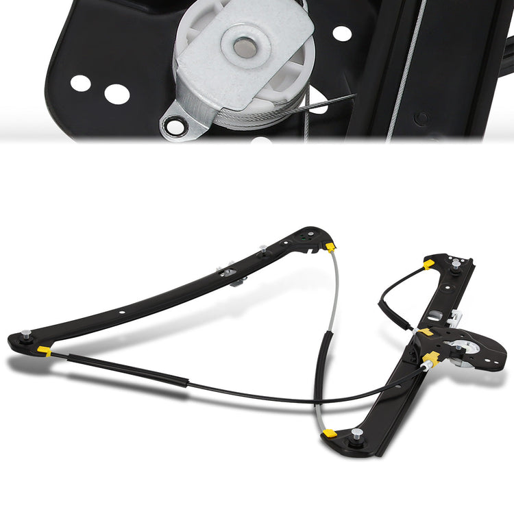 REGULADOR DE VENTANA WINDOW MOTORS & REGULATORS - METALLIC - 00-06 BMW X5 - METALLIC - BARE STEEL/PLASTIC